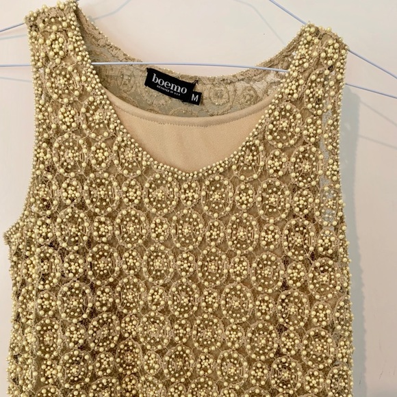 Anthropologie Beaded Arabella Maxi Dress, Medium - Picture 10 of 11